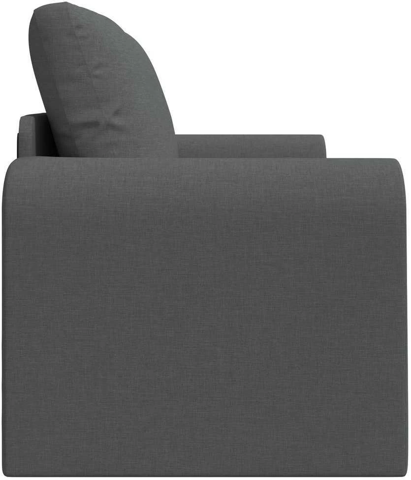 Sofa lova Tamsiai pilka 148 x 71 x 83 cm audinys