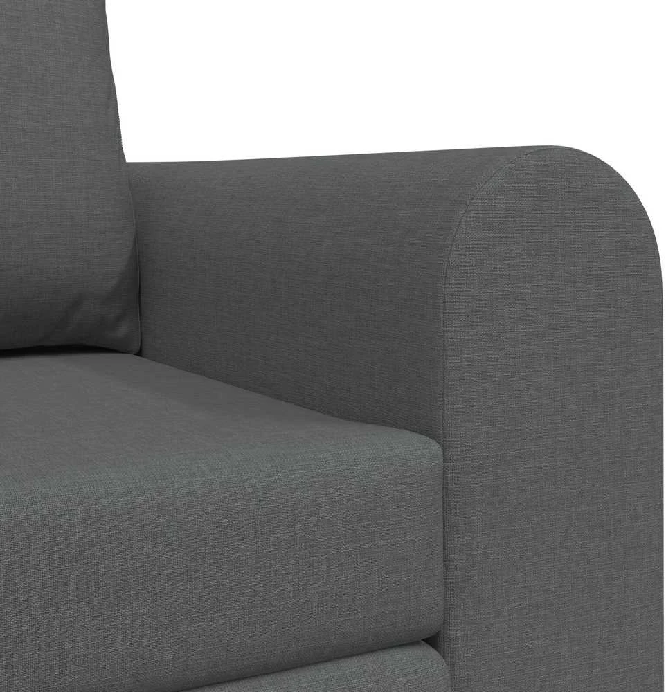 Sofa lova Tamsiai pilka 148 x 71 x 83 cm audinys