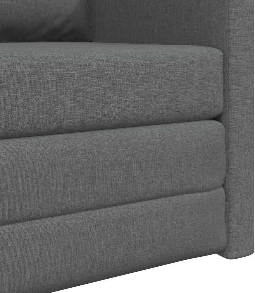 Sofa lova 60cm Tamsiai pilka audinys