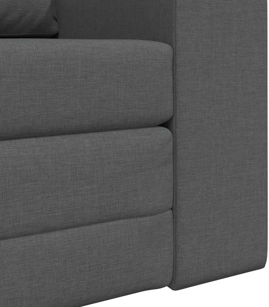 Sofa lova Tamsiai pilka 98 x 71 x 83 cm audinys