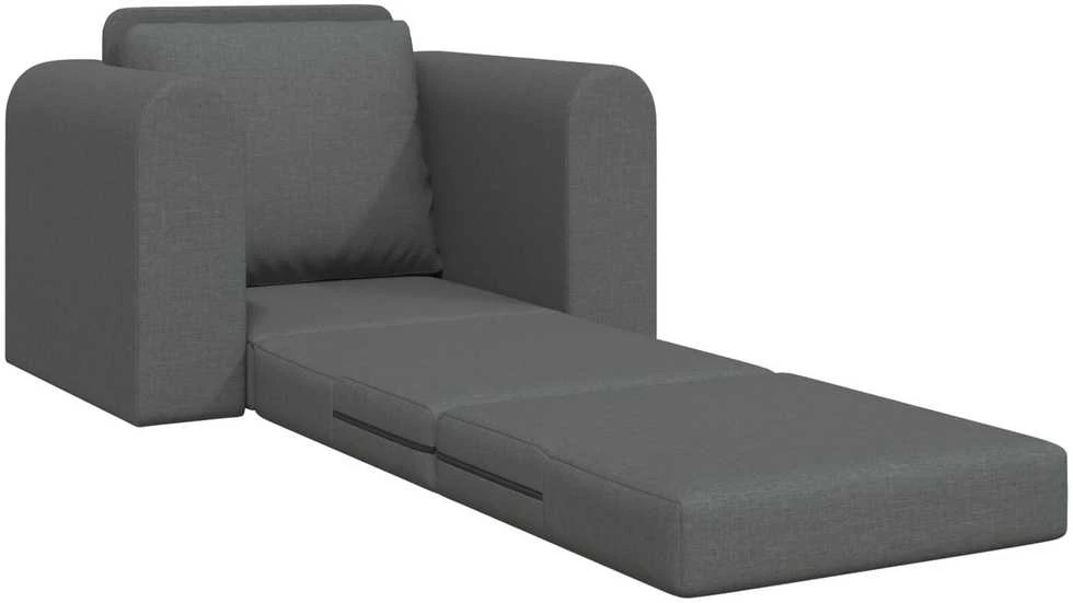 Sofa lova Tamsiai pilka 98 x 71 x 83 cm audinys