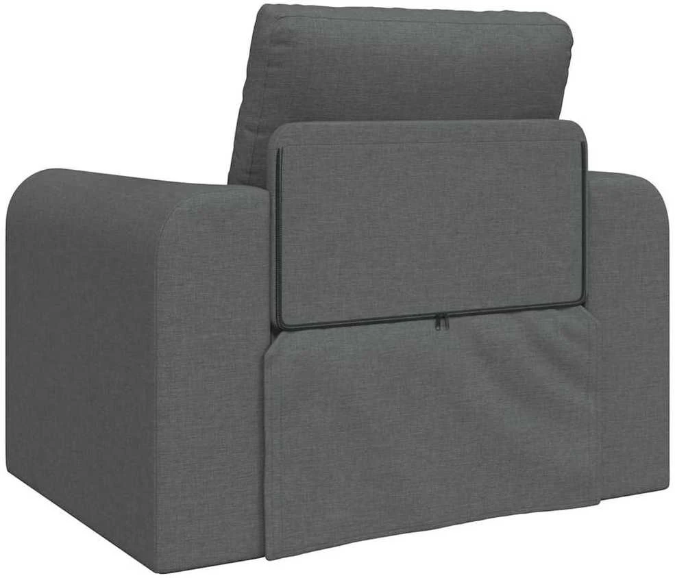 Sofa lova Tamsiai pilka 98 x 71 x 83 cm audinys