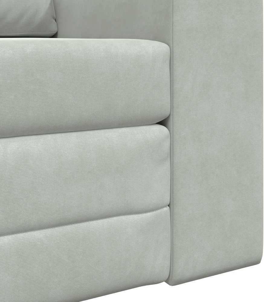 Sofa lova Šviesiai pilka 98 x 71 x 83 cm Aksomas