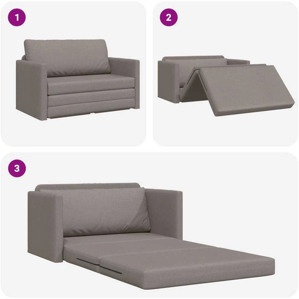 Sofa lova Tortora 124 x 71 x 78 cm audinys