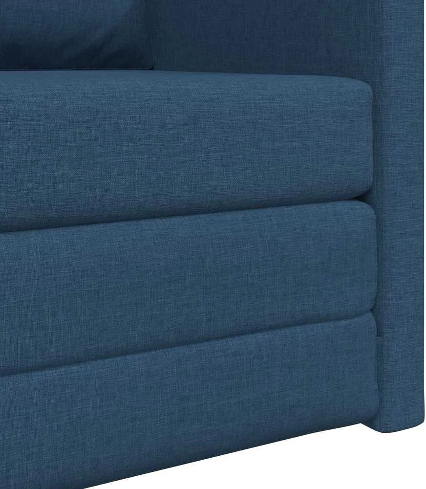 Sofa lova Mėlyna 74 x 77 x 81 cm audinys