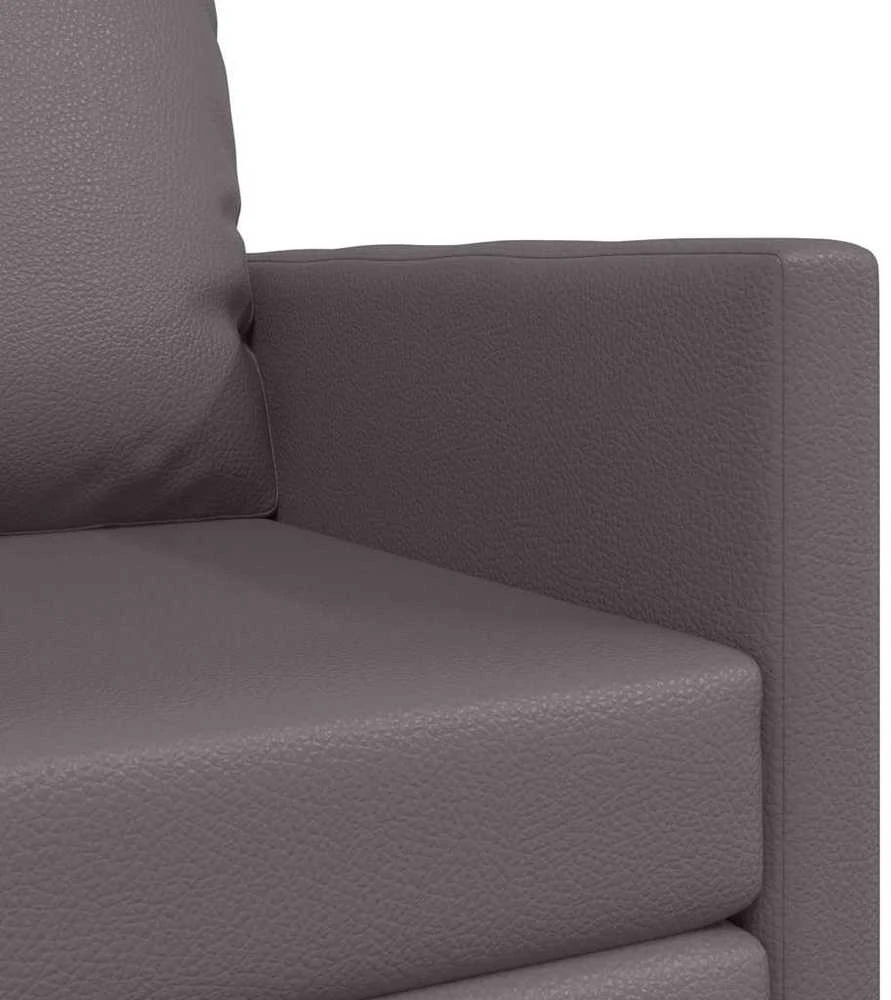 Sofa lova 60cm Pilka Dirbtinė Oda