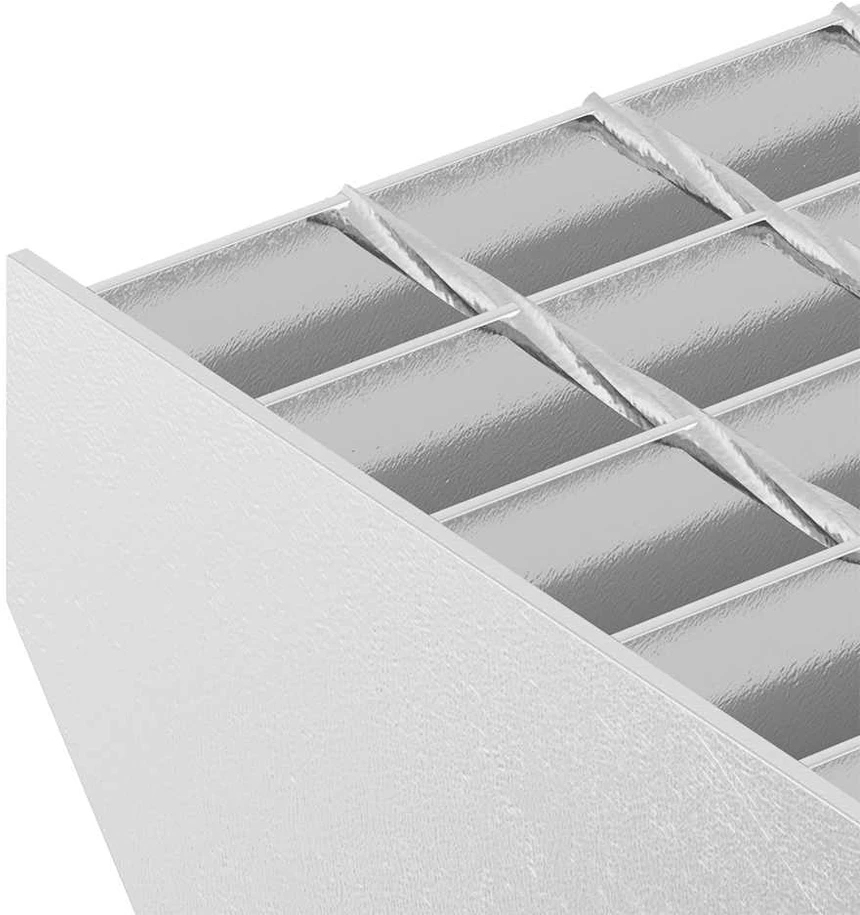 Grotelės-laiptų pakopa, 70x24x7cm, galvanizuotas plienas