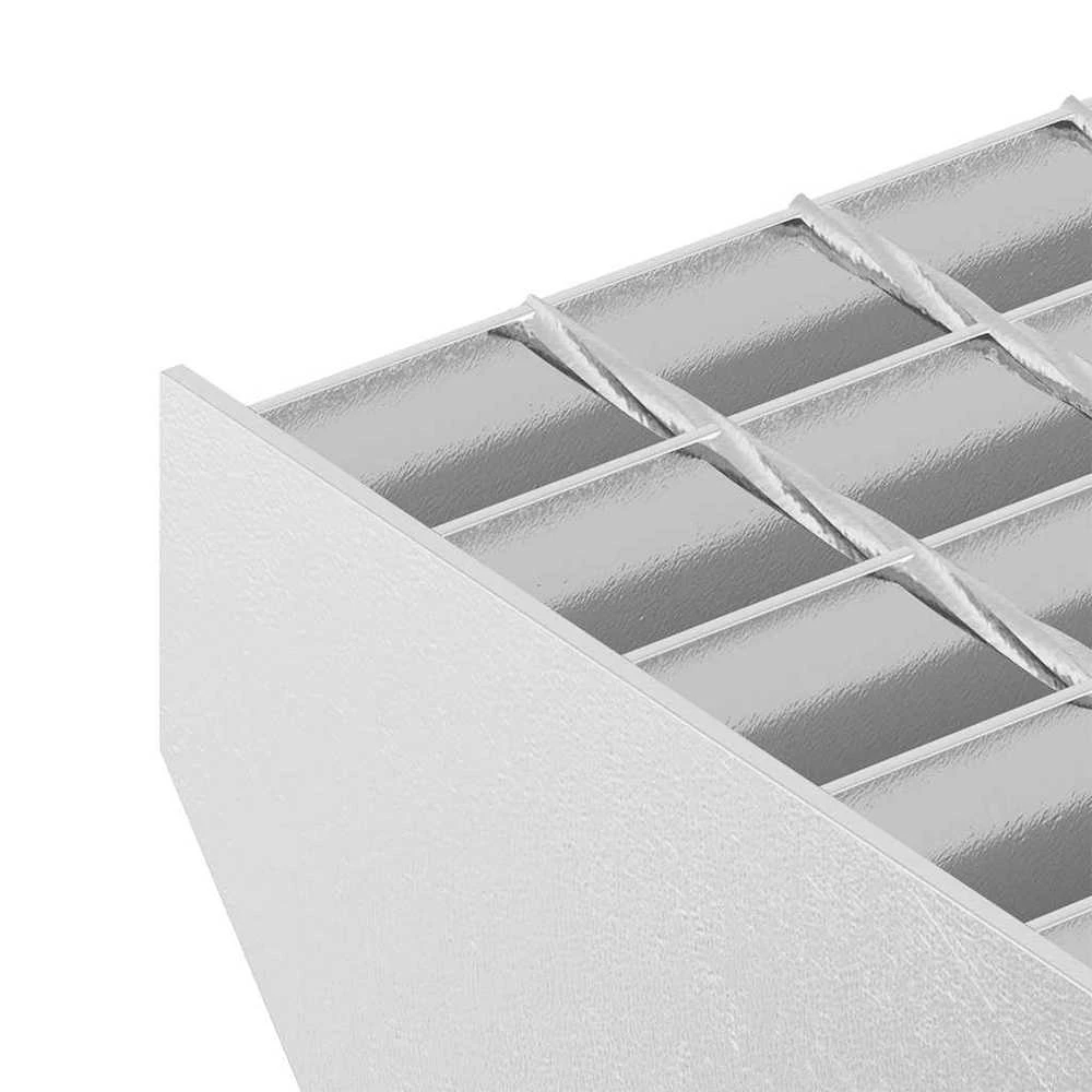 Grotelės-laiptų pakopa, 90x24x7 cm, galvanizuotas plienas