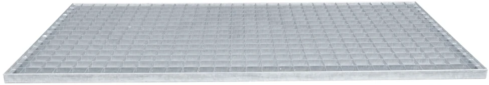 Grotelės Sidabrinė 100 x 50 x 2 cm Karštojo cinkavimo plienas