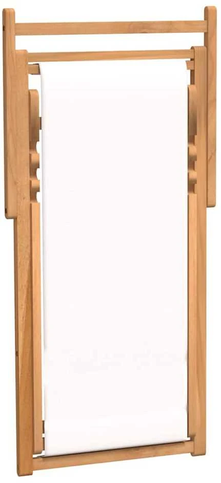 Gultas iš tikmedžio, 56x105x96cm, kreminės spalvos