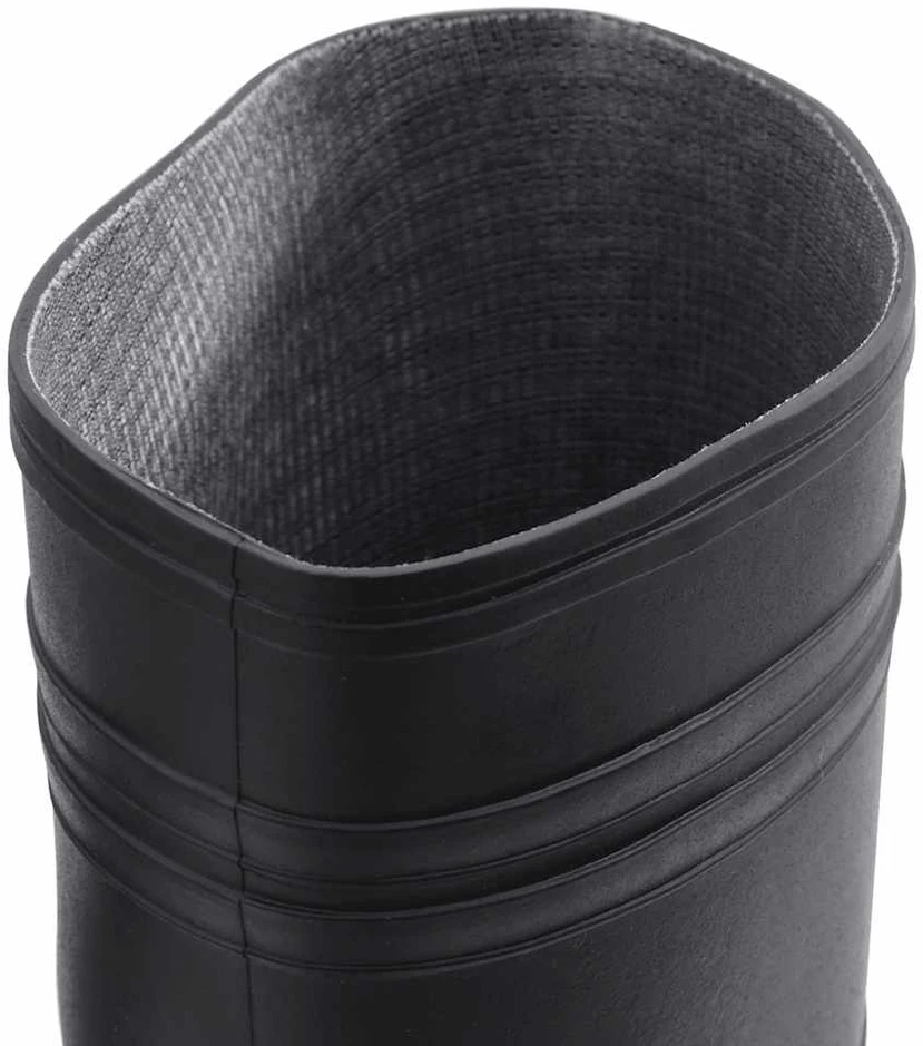 Guminiai batai, juodos spalvos, PVC, 38 dydžio