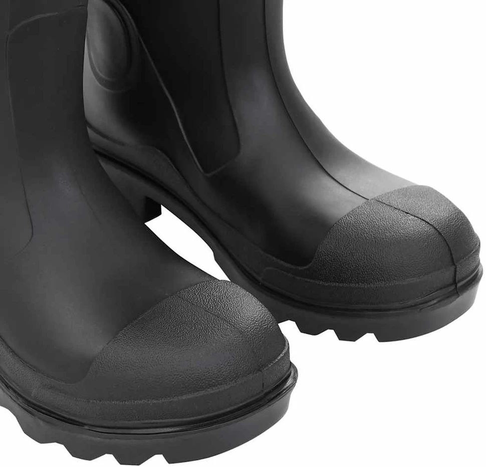 Guminiai batai, juodos spalvos, PVC, 39 dydžio