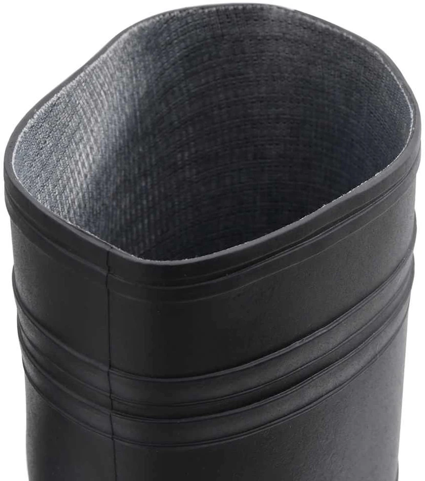 Guminiai batai, juodos spalvos, PVC, 40 dydžio