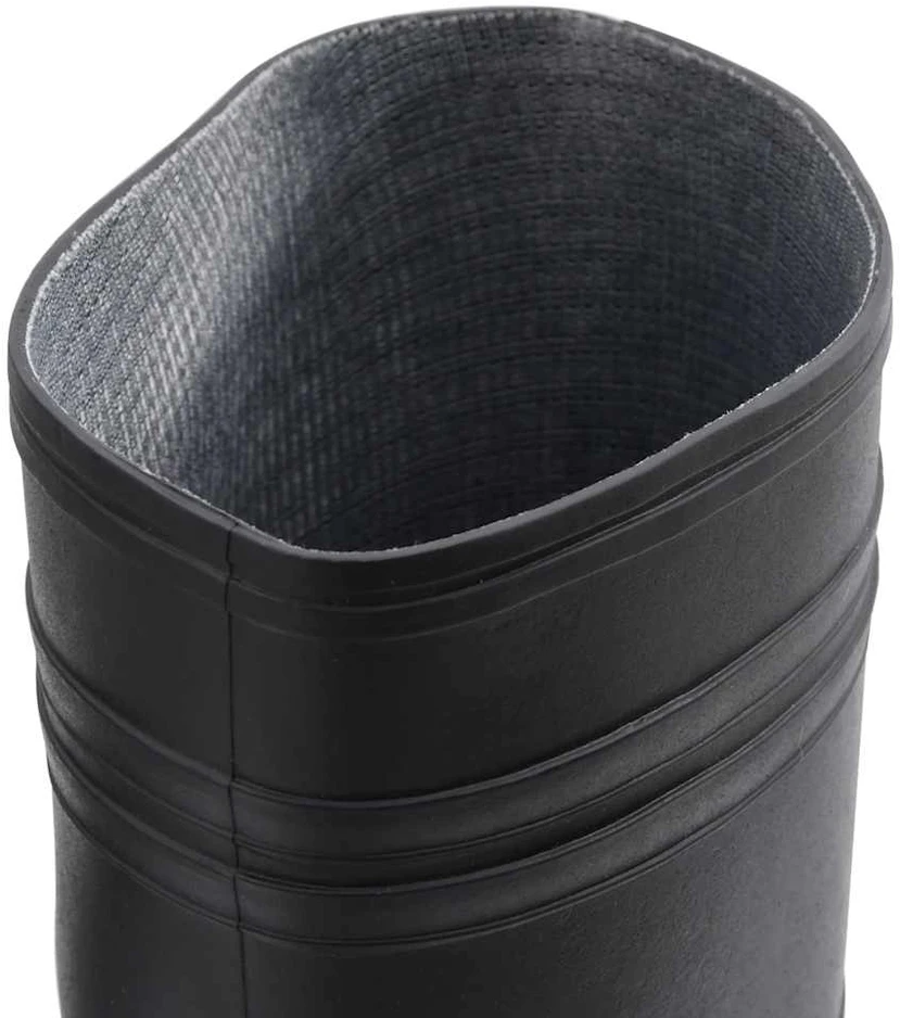 Guminiai batai, juodos spalvos, PVC, 43 dydžio