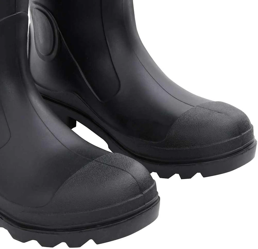 Guminiai batai, juodos spalvos, PVC, 43 dydžio
