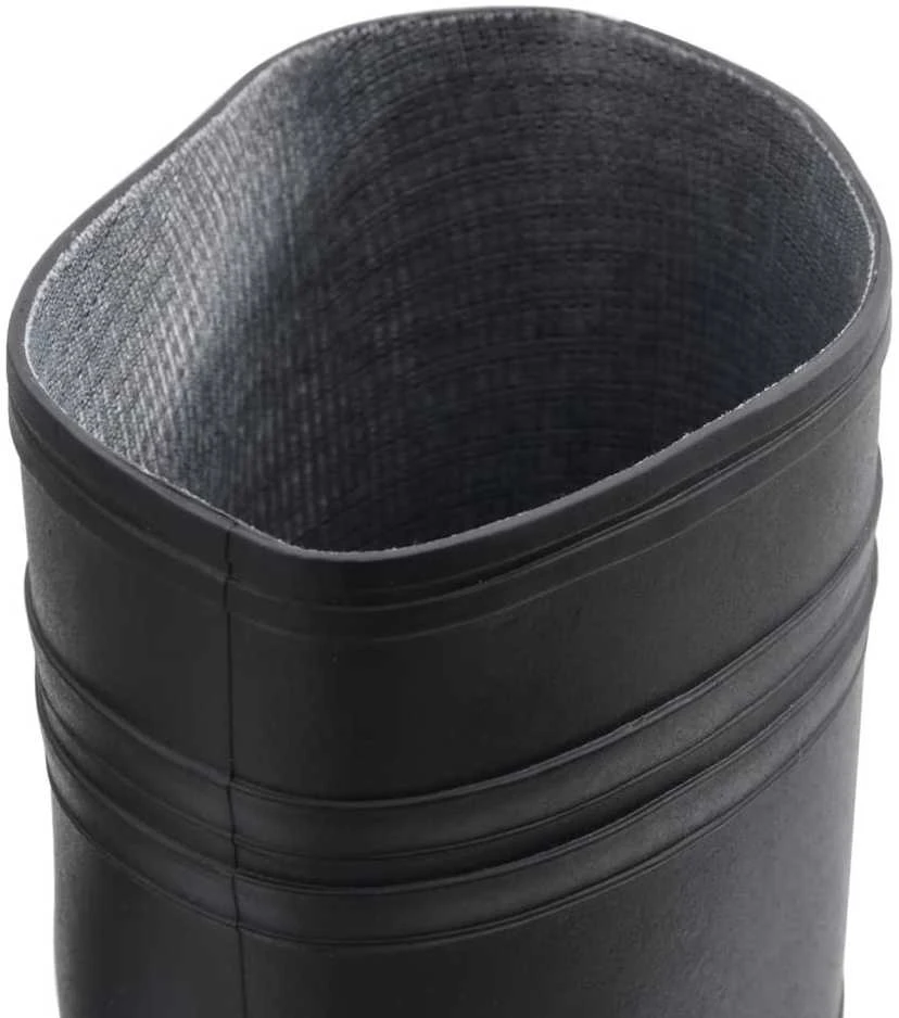 Guminiai batai, juodos spalvos, PVC, 43 dydžio