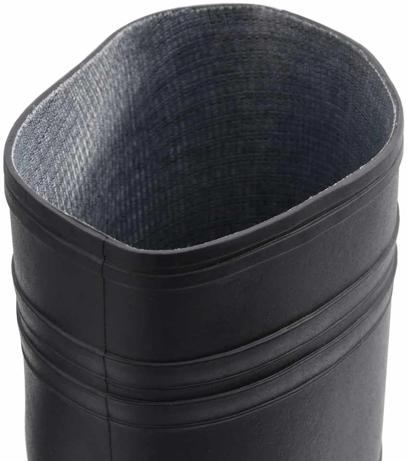 Guminiai batai, juodos spalvos, PVC, 45 dydžio