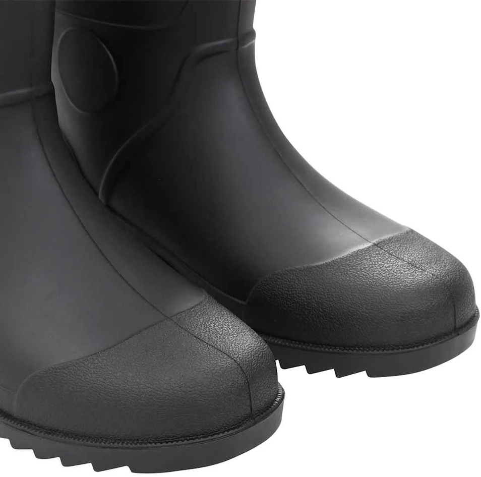 Guminiai batai, juodos spalvos, PVC, 45 dydžio