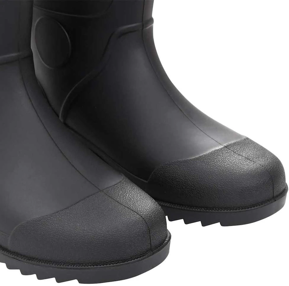 Guminiai batai, juodos spalvos, PVC, 46 dydžio
