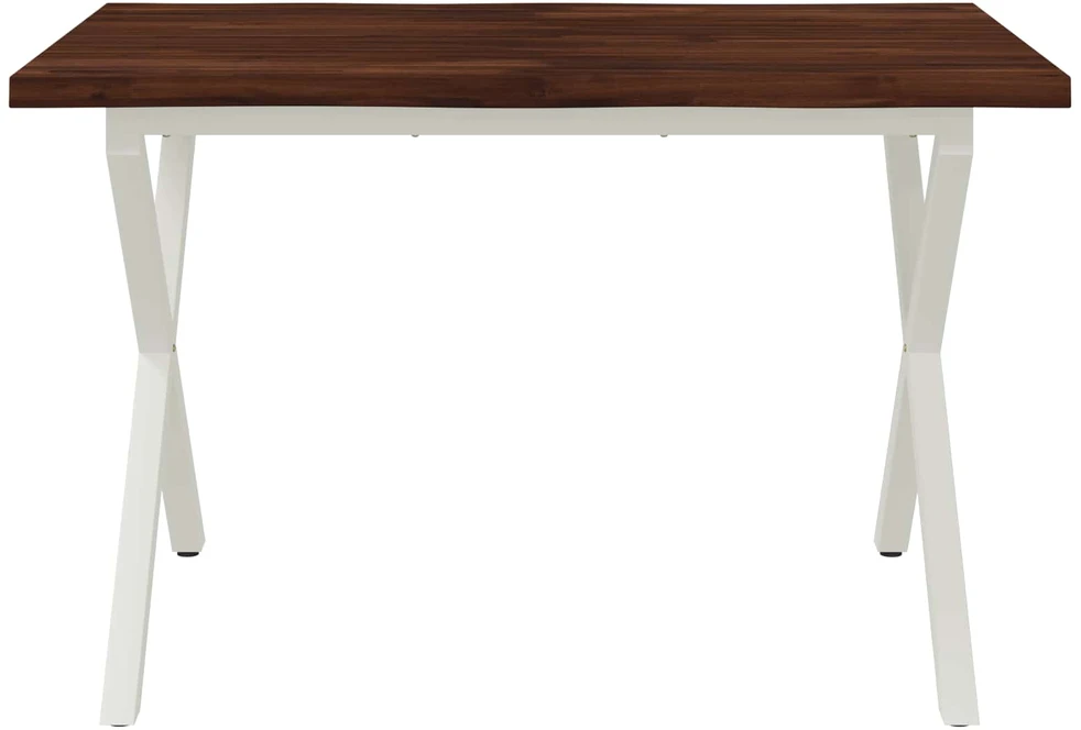 Gyvas kraštas valgomojo stalas 120 x 80 x 75 cm