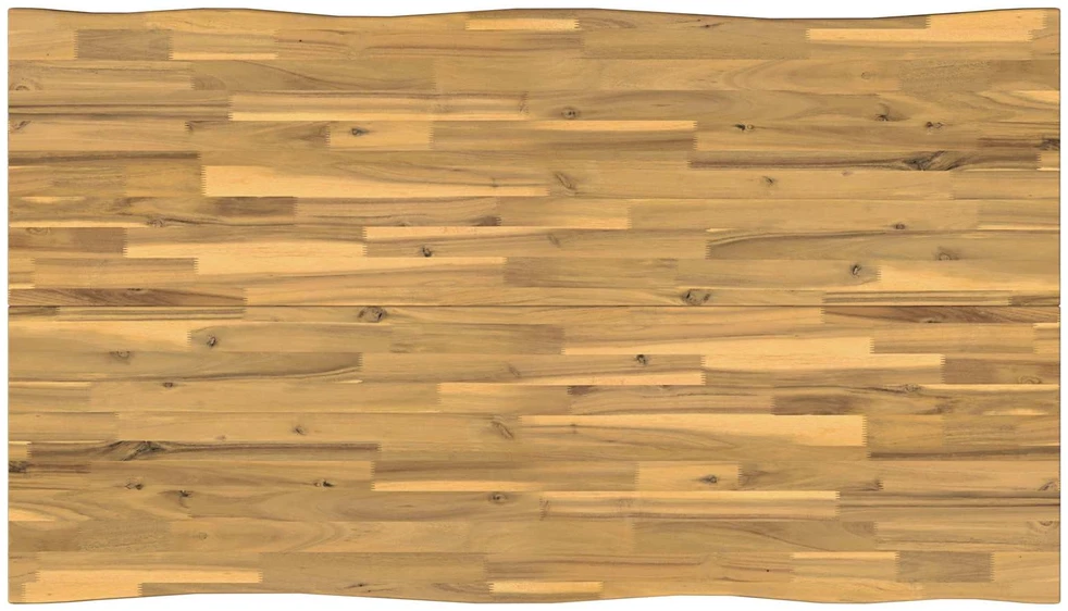 Gyvas kraštas valgomojo stalas 140 x 70 x 75 cm