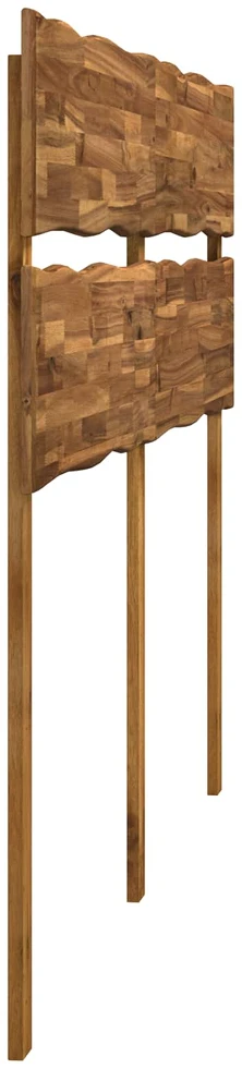 Gyvos kraštinės lovos galvūgalis ROSTOCK Natūrali 150 cm