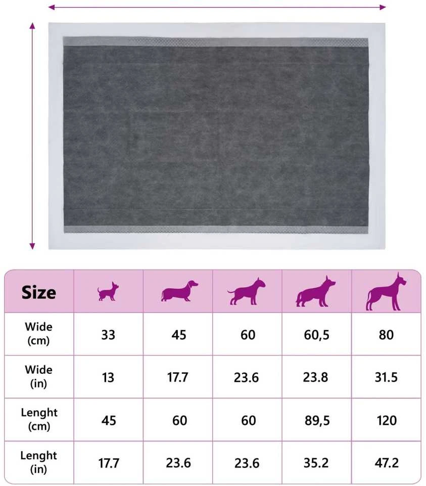 Neaustinės medžiagos augintinių treniruočių pagalvėlė 250 vnt.