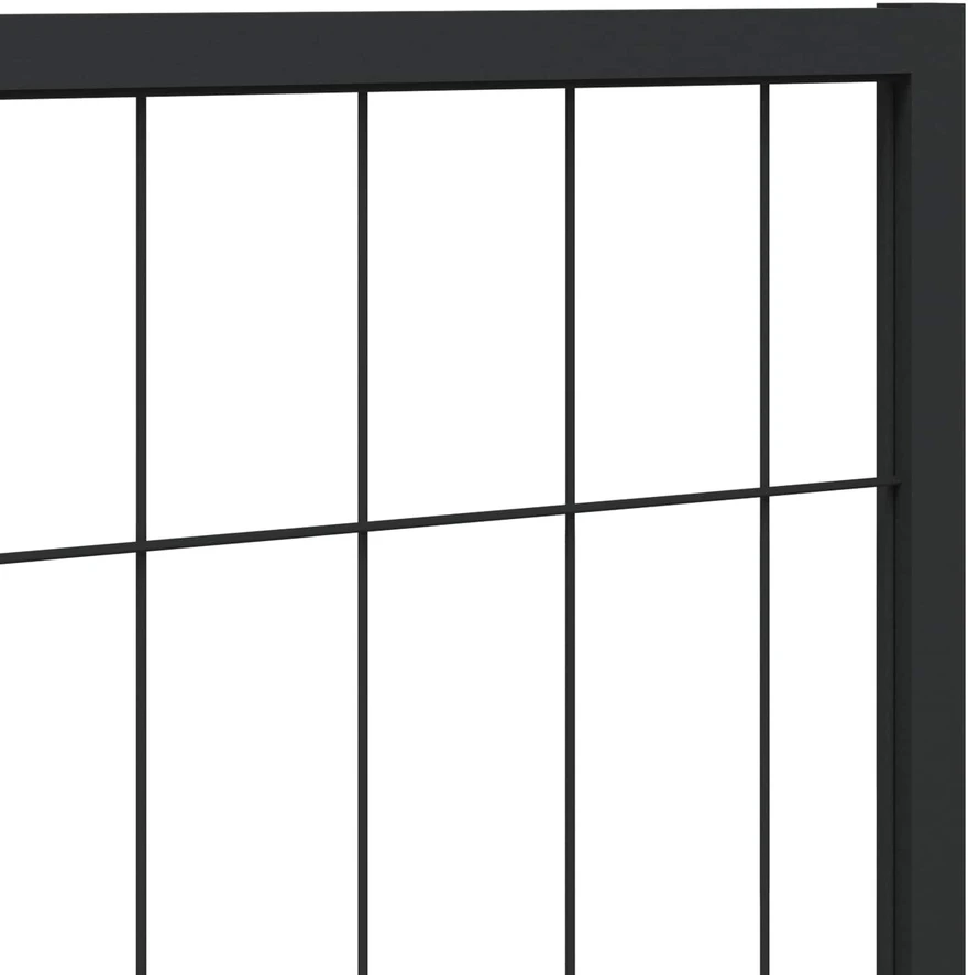 Gyvūnų narvas be durų Juoda 300 x 100 x 70 cm Plienas