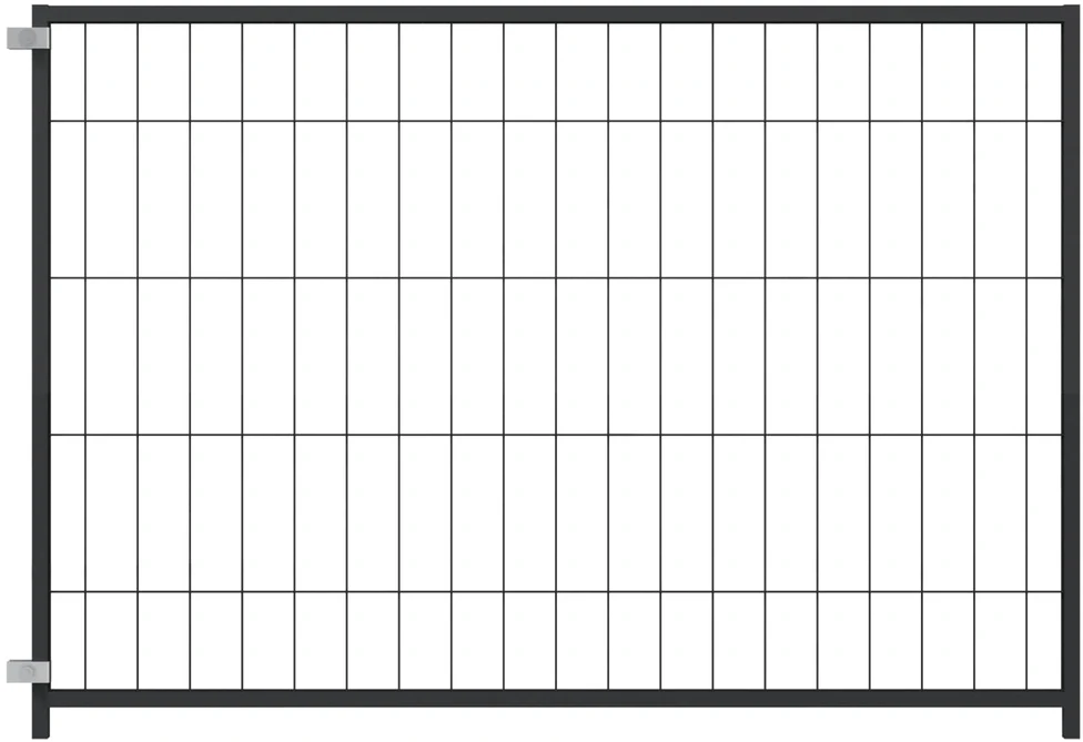 Gyvūnų narvas be durų Juoda 300 x 100 x 70 cm Plienas
