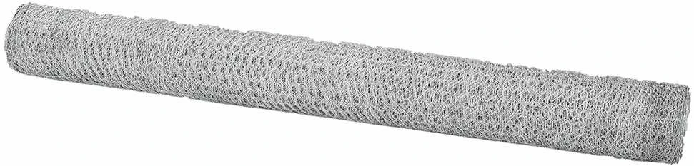 Heksagoninė tvora 1,5 x 50 m Galvanizuotas plienas Sidabrinė