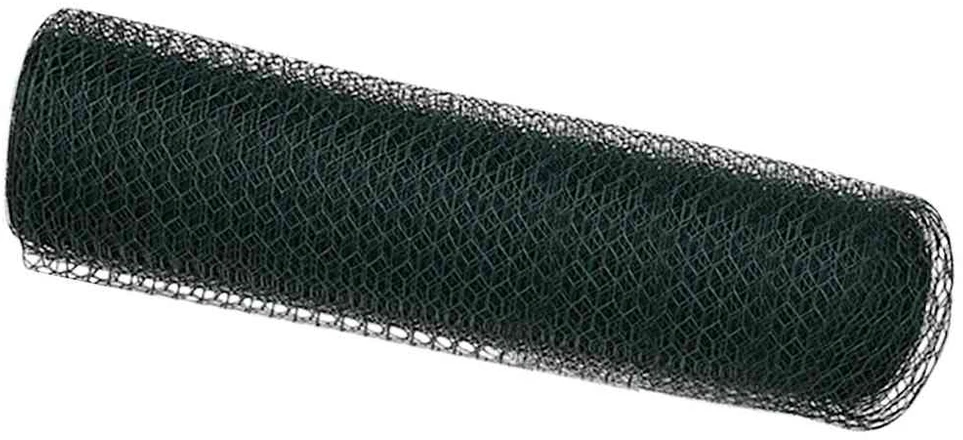 Heksagoninė tvora 0,5 x 50 m PVC Žalia