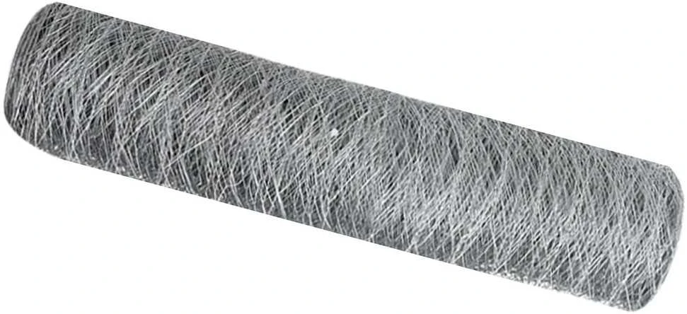 Heksagoninė tvora 0,6 x 10 m Galvanizuotas plienas Sidabrinė