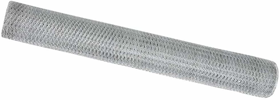 Heksagoninė tvora 1 x 100 m Galvanizuotas plienas Sidabrinė