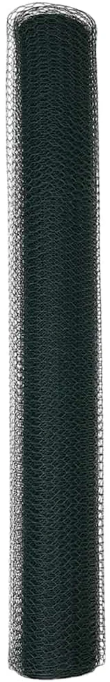 Heksagoninė tvora 1,4 x 50 m PVC Žalia
