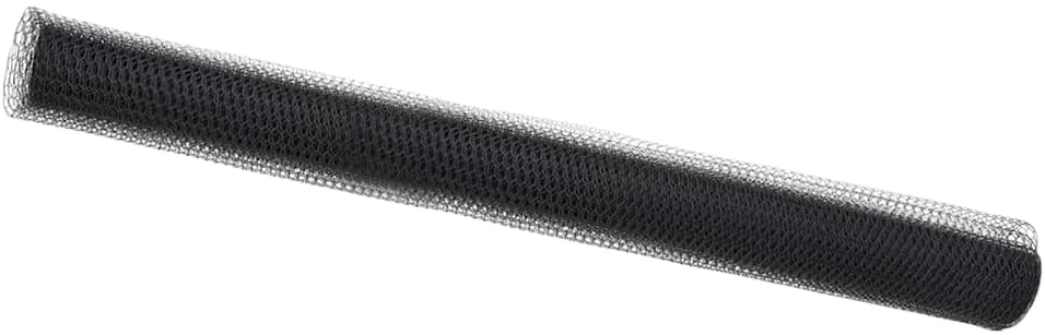 Heksagoninė tvora 1,6 x 10 m PVC Pilka