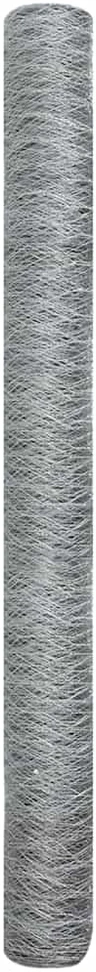 Heksagoninė tvora 1,6 x 50 m Galvanizuotas plienas Sidabrinė