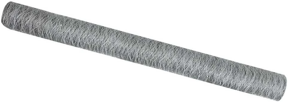 Heksagoninė tvora 1,6 x 10 m Galvanizuotas plienas Sidabrinė