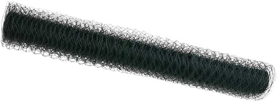 Heksagoninė tvora 1,4 x 25 m PVC Žalia