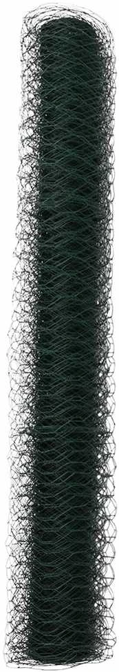 Heksagoninė tvora 1,4 x 50 m PVC Žalia