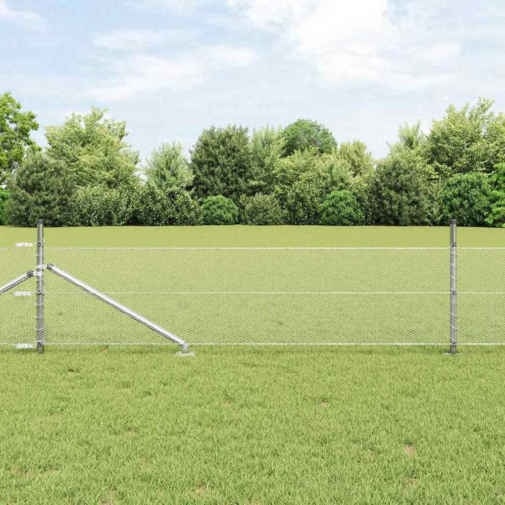 Hexagonal Fence with Post 100 x 0,4 m Galvanizuotas plienas
