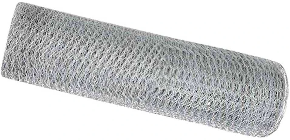 Heksagoninė tvora 0,8 x 10 m Galvanizuotas plienas Sidabrinė