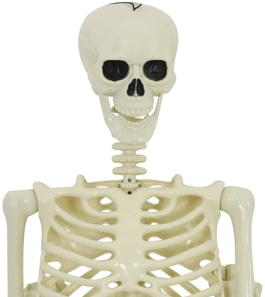 Helovino puošmena -skeletas 2 vnt. Balta 155 x 38.5 cm