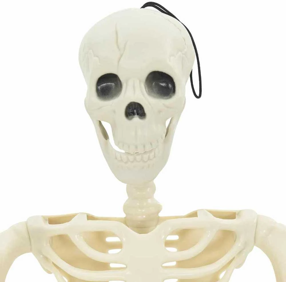 Helovino skeletas 2 vnt. Balta 85 cm PVC