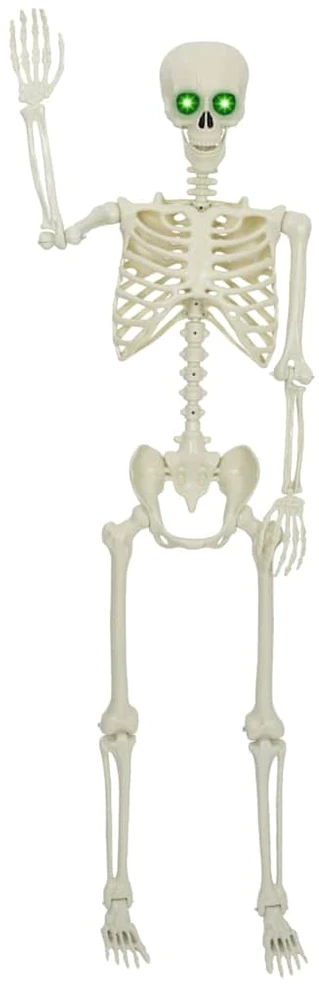 Helovino Skeleton Balta 155 x 38,5 cm Polipropilenas