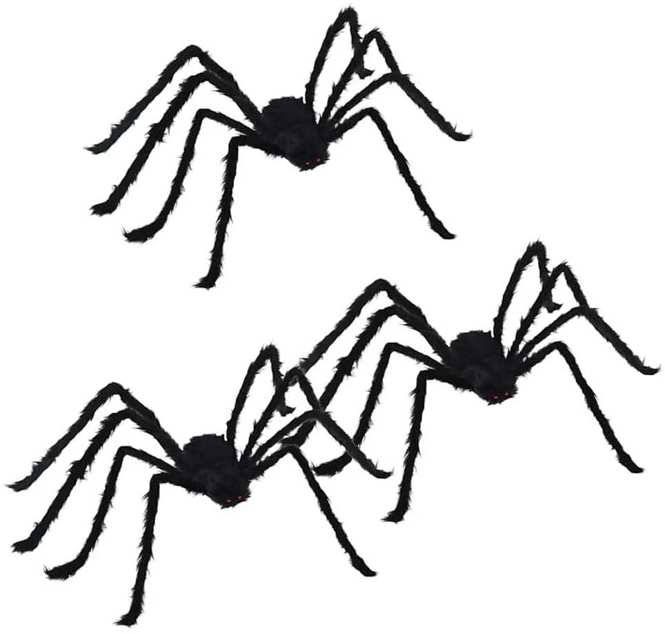 Helovino voro dekoracija 3 vnt. Juoda 150 cm