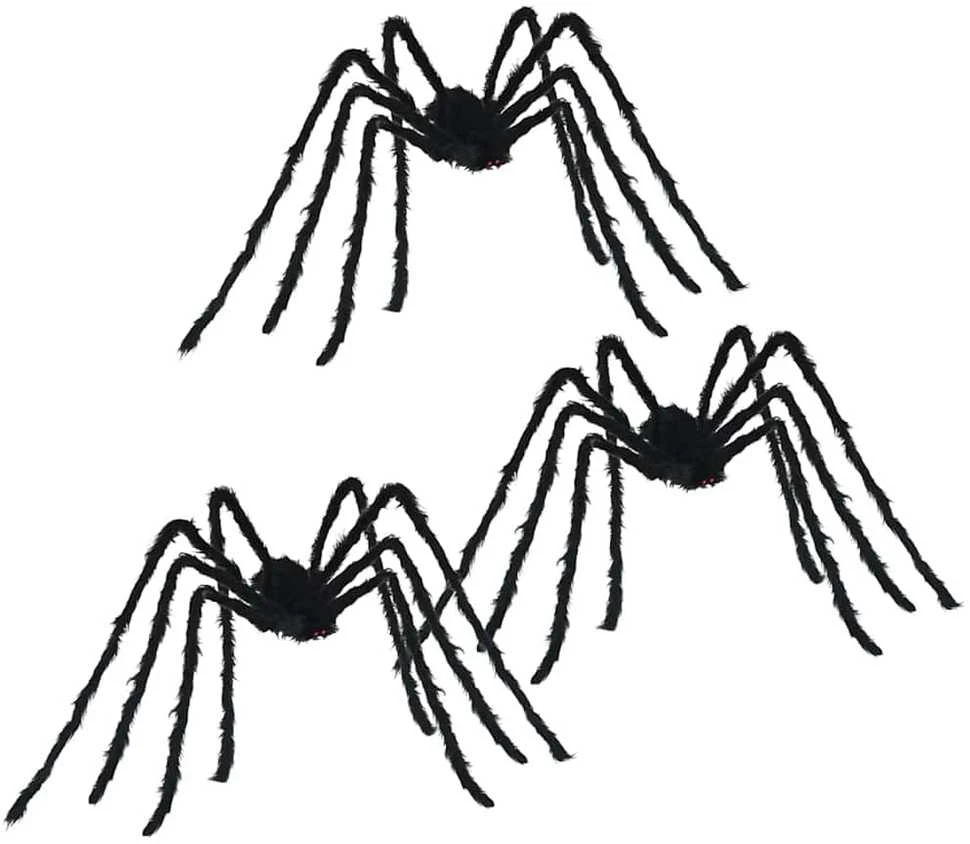 Helovino voro dekoracija 3 vnt. Juoda 200 cm