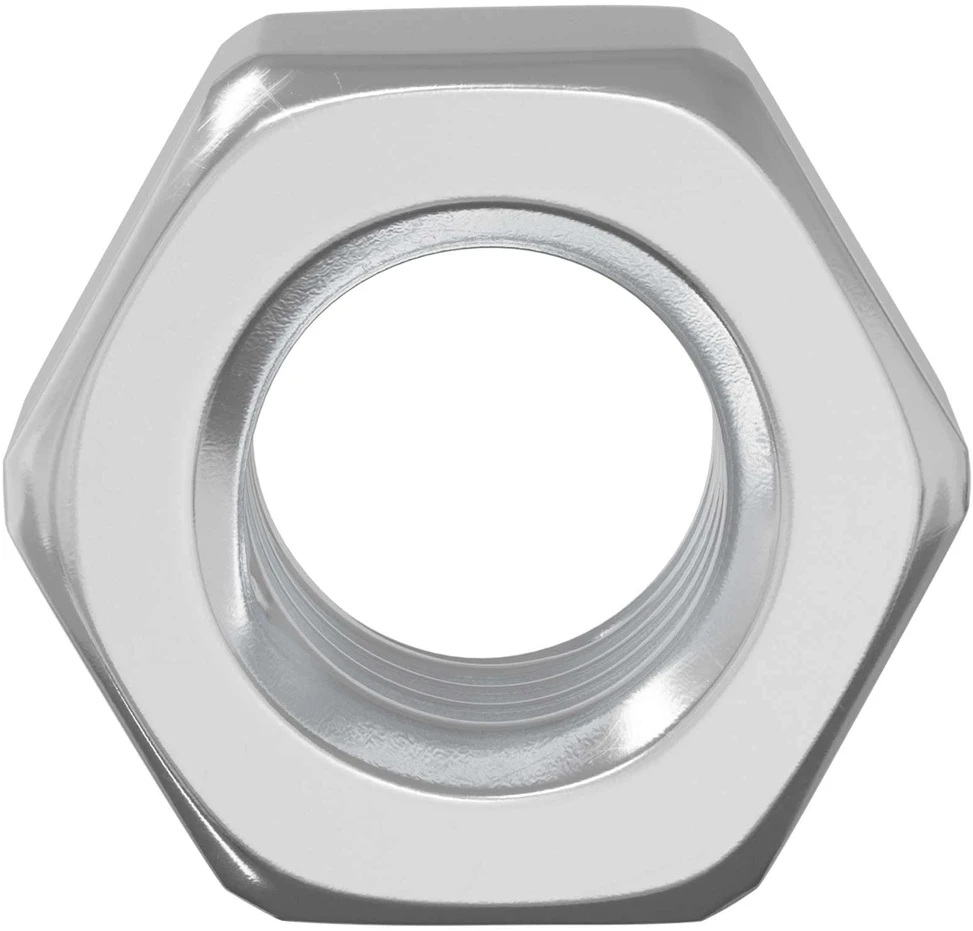 Hex gilių riešutai 2 vnt. Sidabro m8 Metalas