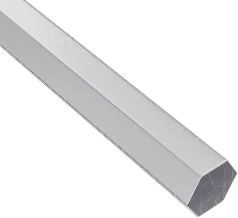 Hex rakto 12 vnt. Sidabrinė 20 x 52 mm Plienas
