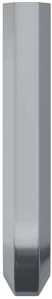 Hex rakto 2 vnt. Sidabrinė 22 x 66 mm Plienas