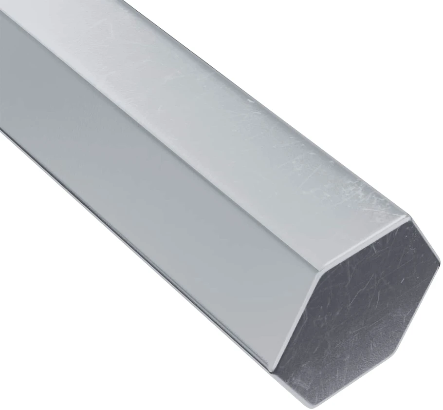Hex rakto 2 vnt. Sidabrinė 32 x 86 mm Plienas